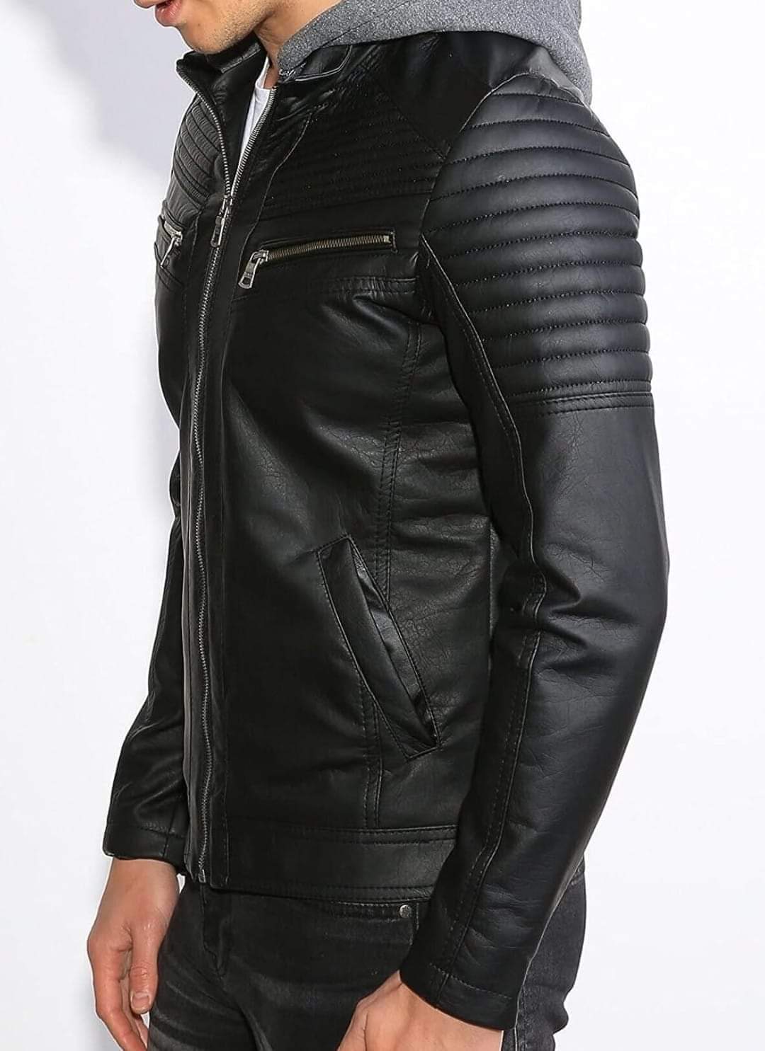 MEN'S LEATHER JACKET