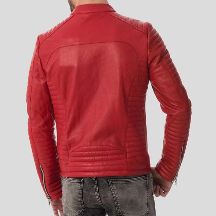 MEN'S LEATHER JACKET