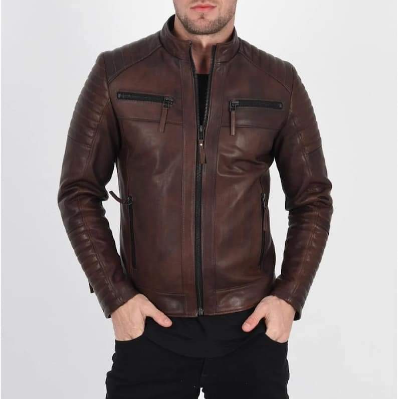 MEN'S LEATHER JACKET