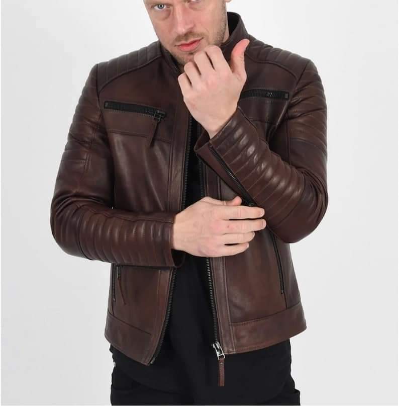 MEN'S LEATHER JACKET