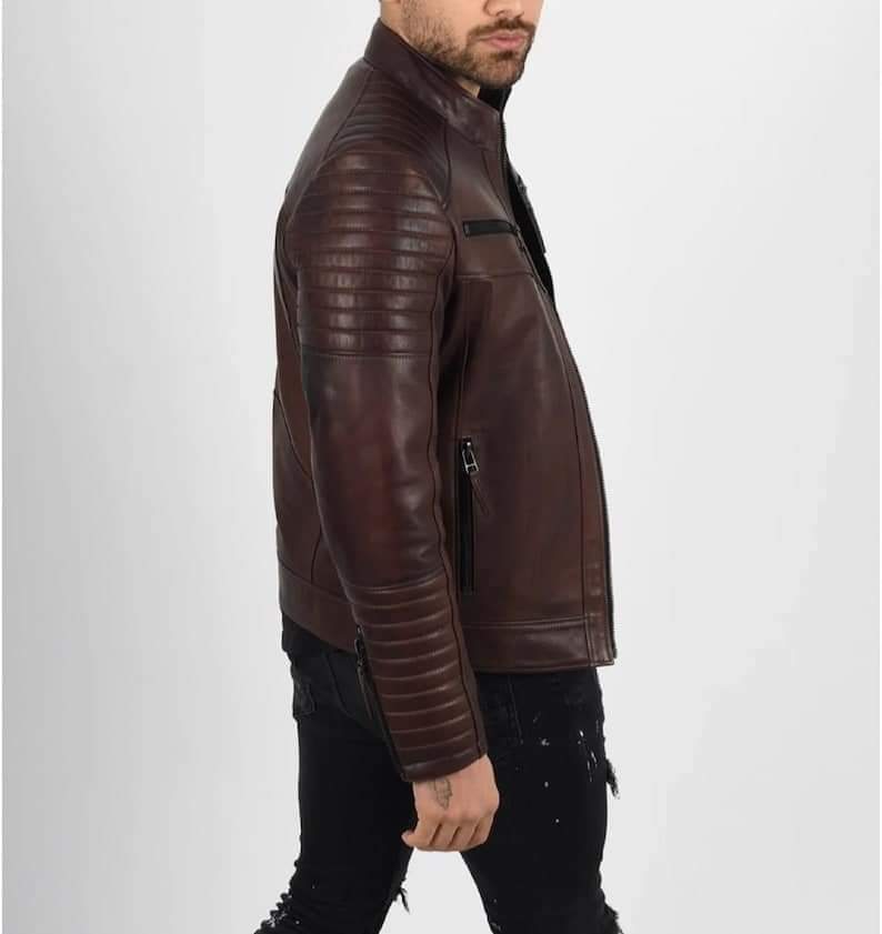 MEN'S LEATHER JACKET
