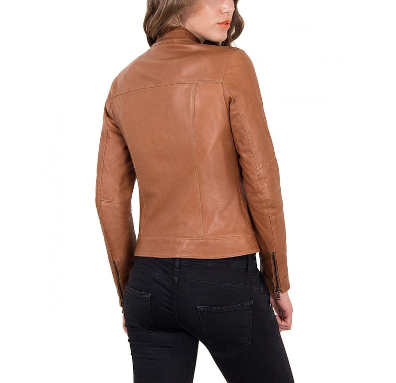 WOMEN'S LEATHER JACKET