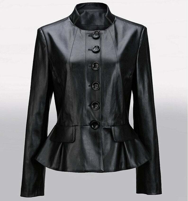 WOMEN'S LEATHER JACKET