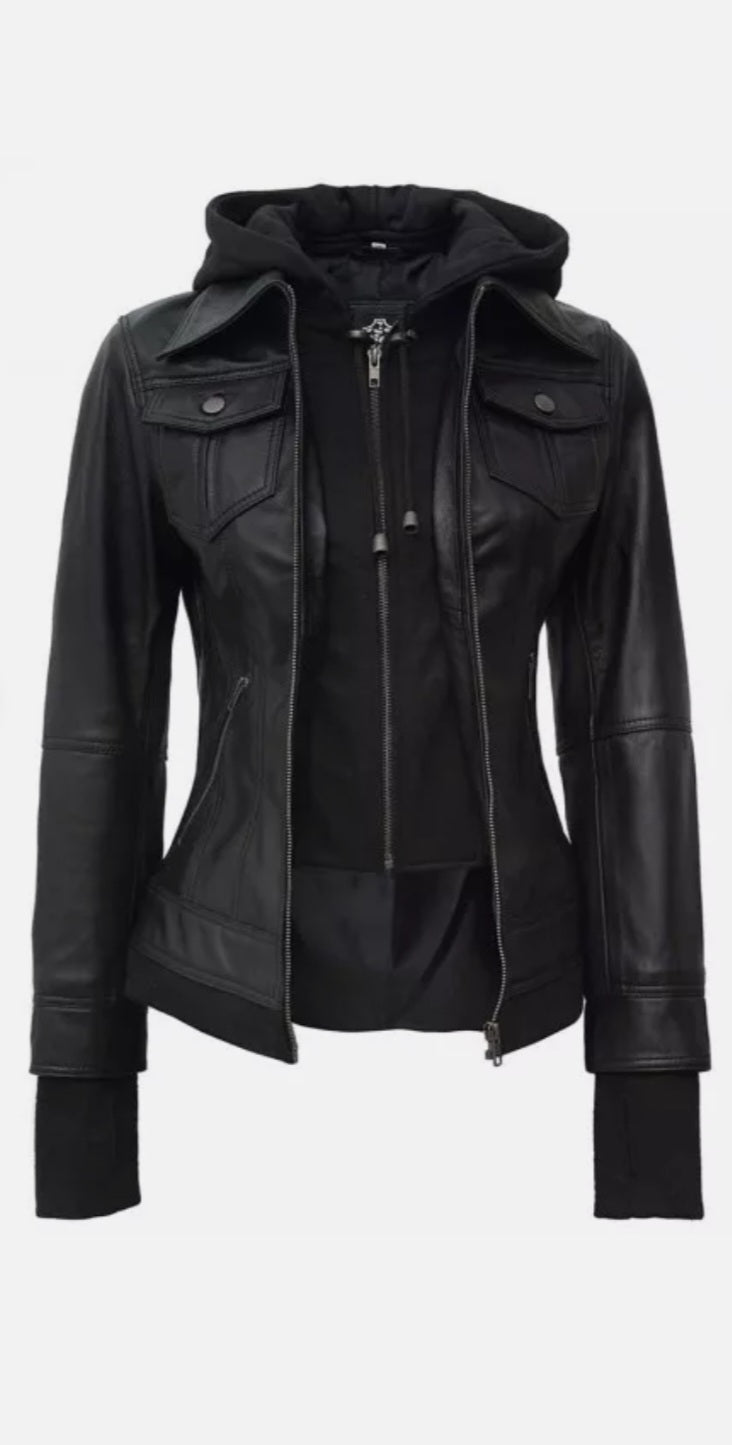 WOMEN'S LEATHER JACKET