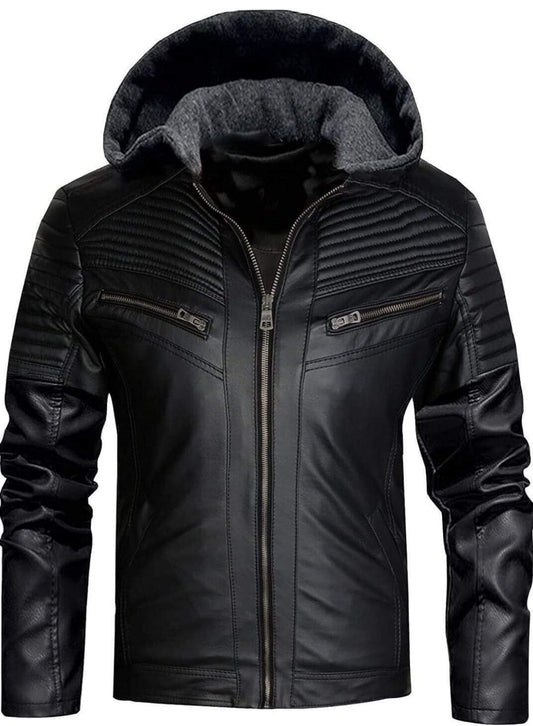 MEN'S LEATHER JACKET