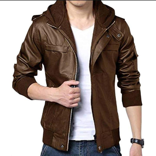 MEN'S LEATHER JACKET