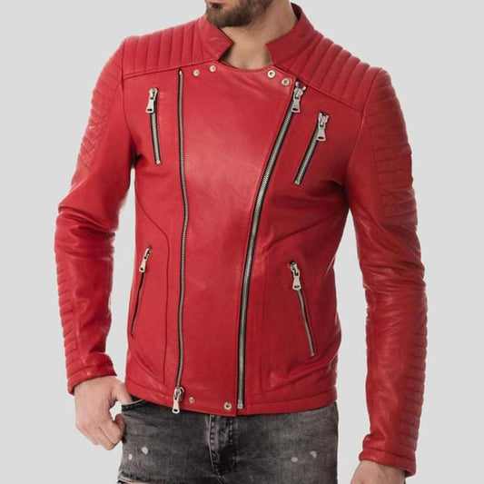 MEN'S LEATHER JACKET