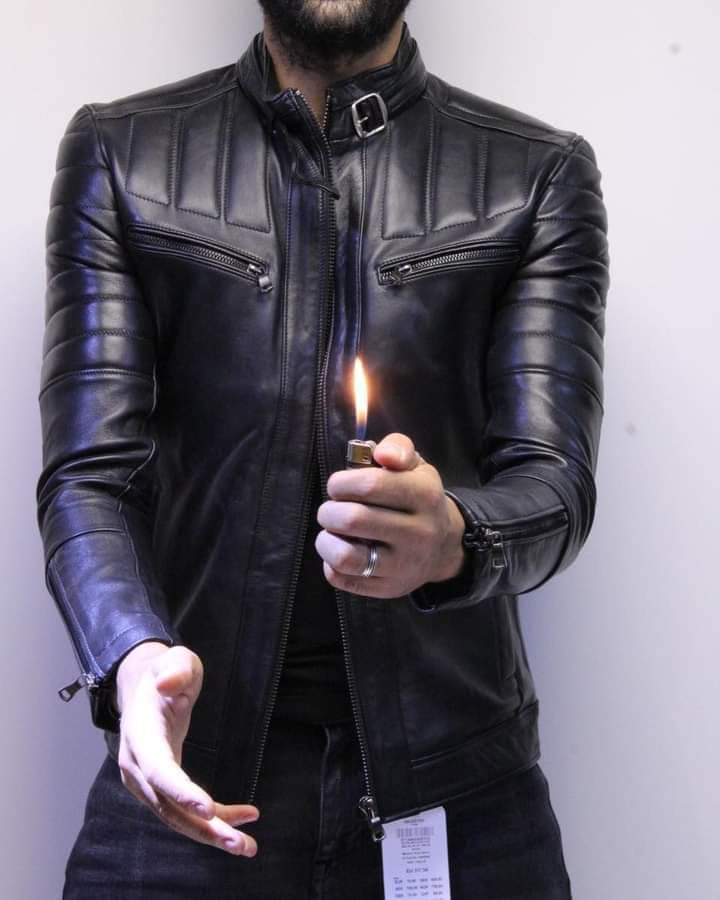 MEN'S LEATHER JACKET