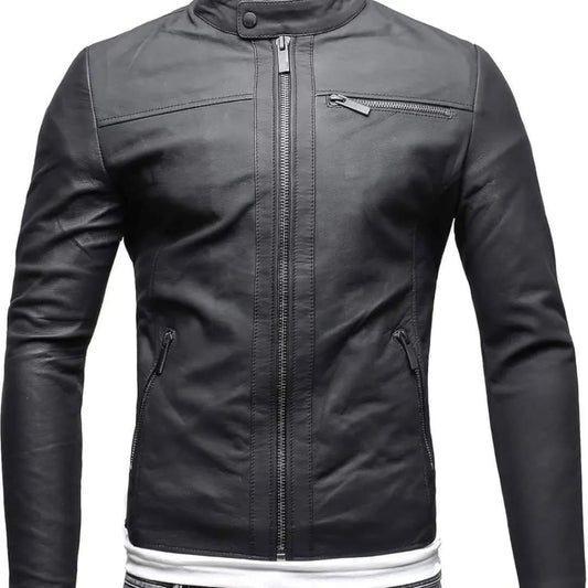 MEN'S LEATHER JACKET
