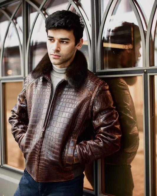 MEN'S LEATHER JACKET