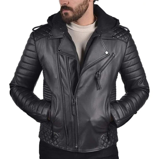 MEN'S LEATHER JACKET