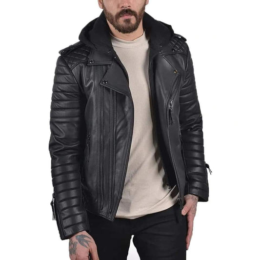 MEN'S LEATHER JACKET