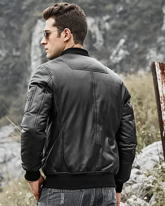 MEN'S LEATHER JACKET