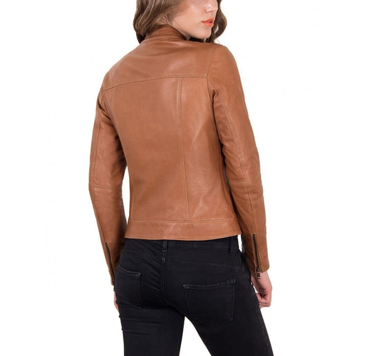 WOMEN'S LEATHER JACKET