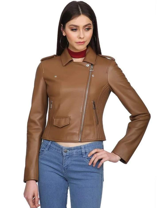 WOMEN'S LEATHER JACKET