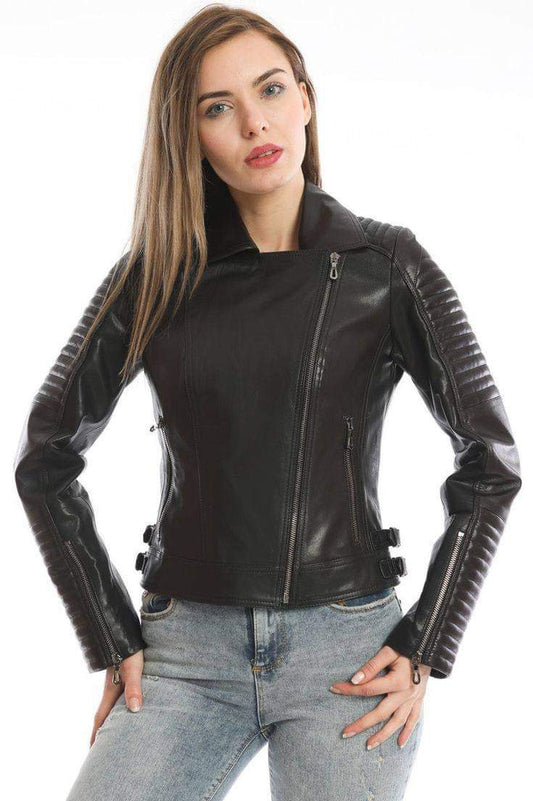 WOMEN'S LEATHER JACKET