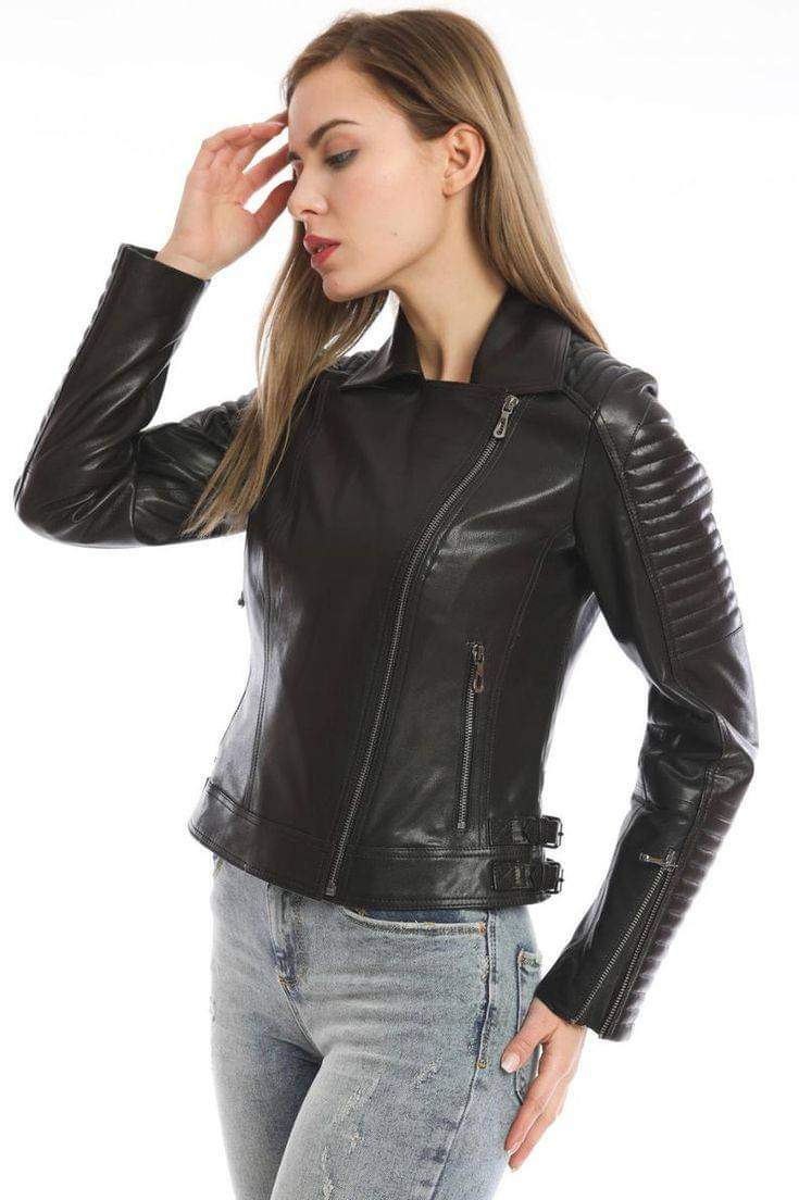 WOMEN'S LEATHER JACKET