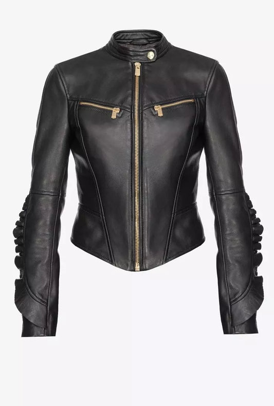 WOMEN'S LEATHER JACKET