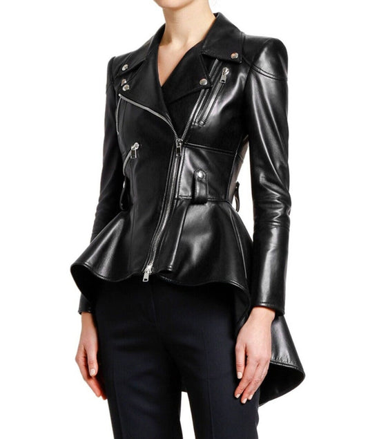 WOMEN'S LEATHER JACKET