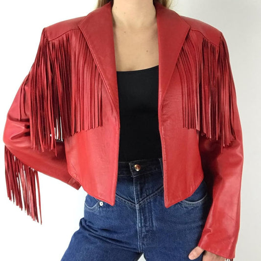 WOMEN'S LEATHER JACKET