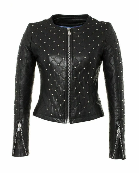 WOMEN'S LEATHER JACKET