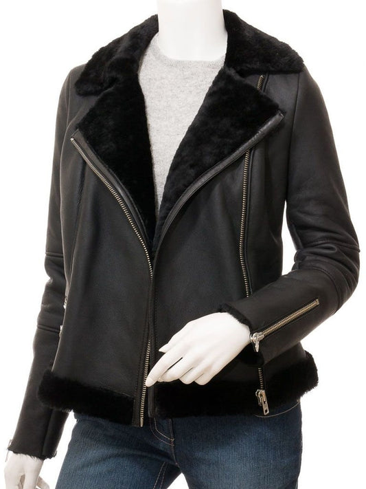 WOMEN'S LEATHER JACKET