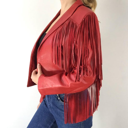 WOMEN'S LEATHER JACKET