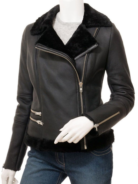 WOMEN'S LEATHER JACKET