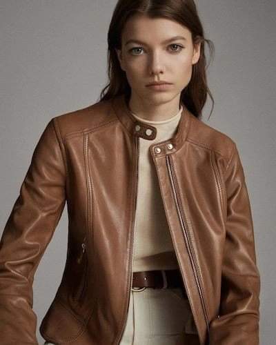 WOMEN'S LEATHER JACKET