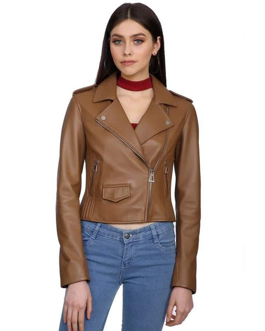 WOMEN'S LEATHER JACKET